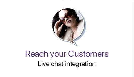 Chat features for escorts website